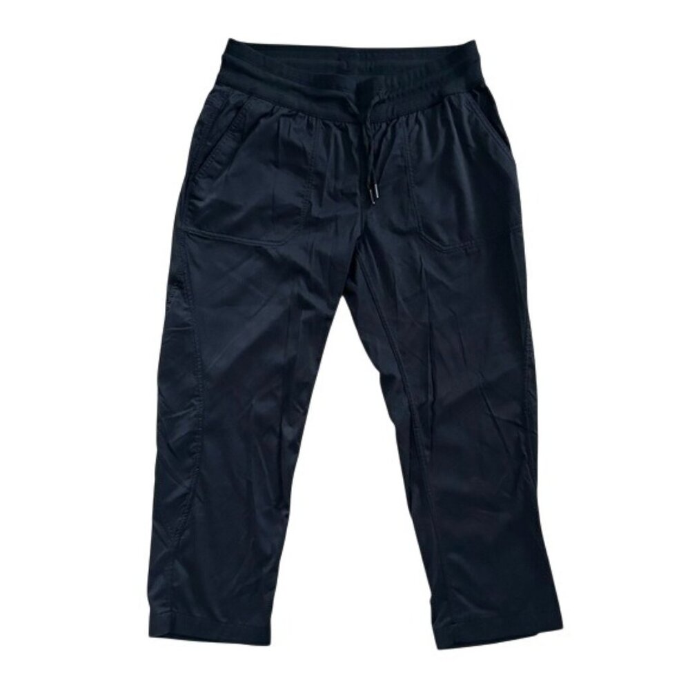 The North Face Cropped Length Joggers Pull On Drawstring Casual Hiking Outdoor M